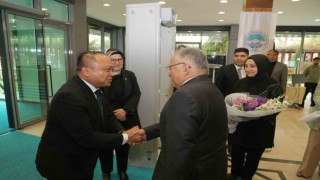 Endonezya Büyükelçisi Purnamadan Başkan Büyükkılıça ziyaret