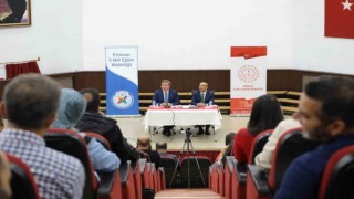 Erzincanda eğitim öğretim faaliyetleri üzerine istişarelerde bulundu