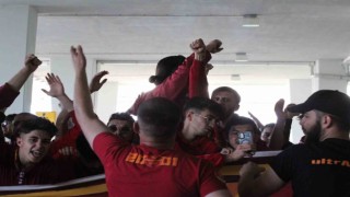 Galatasaray kafilesi Konyaya geldi