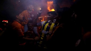 Galatasaray şampiyonluğu Bursada coşku ile kutlandı
