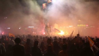 Galatasarayın 24. şampiyonluğu Denizlide coşkuyla kutlandı