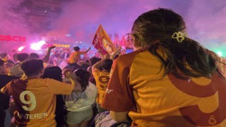 Galatasarayın şampiyonluğu Manisada coşkuyla kutlandı