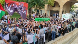 Kudüste öldürülen imam Şanlıurfada defnedildi