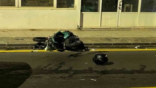 Otomobille motosiklet kafa kafaya çarpıştı: 1 ölü
