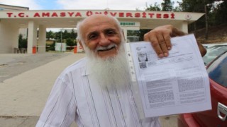 82 yaşındaki Yaşar dede 4üncü defa DGSye girdi: Mezara kadar okumak istiyorum
