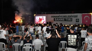 A Milli Takım'ın Zaferini Osmaniyeliler Sevinçle Kutladı