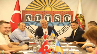 ALTSO Başkanı Erdem, Ukrayna Antalya Konsolosunu ağırladı