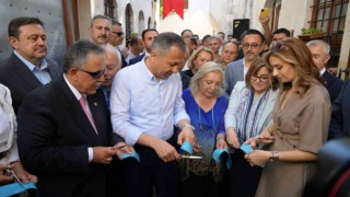 Bakan Yerlikaya Gaziantepte esnaf ziyareti yaptı, Şekerhanın açılışına katıldı