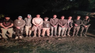 Bulgaristana kaçmaya çalışan 10 düzensiz göçmen yakalandı