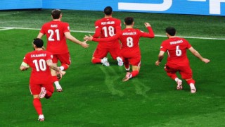 EURO 2024: Türkiye: 1 - Gürcistan: 1 (İlk yarı)