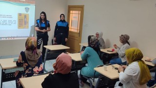 Osmaniye'de Aile Destek Merkezi Kursiyerlerine Güvenlik Eğitimi Verildi