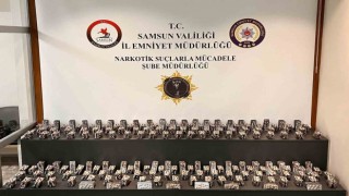 Samsunda 19 bin 558 adet sentetik ecza ele geçirildi: 3 gözaltı