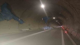 Yusufeli Barajı sonrası yapılan T14 Tünelinde çatlaklar yerini çökmelere bıraktı