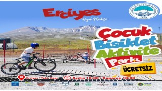 Büyükşehir, Erciyeste çocuk bisiklet ve aktivite parkı sezonunu açtı