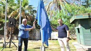 Muratpaşa Belediyesinin falez plajları mavi bayrak aldı