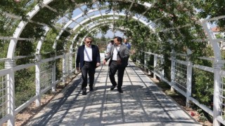 Zeytinburnu Belediye Başkanı Ömer Arısoydan, Karatayın bahçelerine övgü