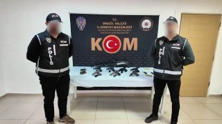 Bingölde ruhsatsız silah operasyonu: 4 şüpheli tutuklandı