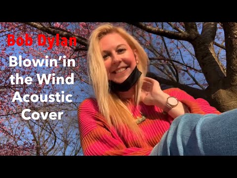 Bob Dylan - Blowin' in the Wind Acoustic Cover by Gabriella White and Katsu